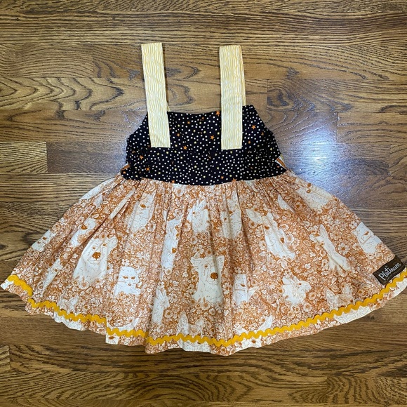 Matilda Jane Platinum Halloween Knot Tunic - Picture 2 of 3